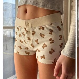 Brandy Melville Teddy Bear Boyshorts
